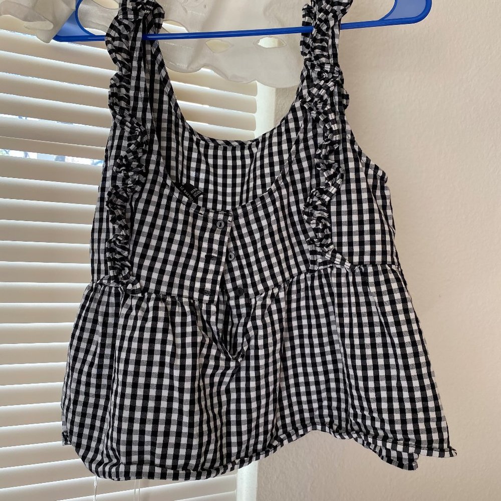 gingham top - Picture 4 of 4